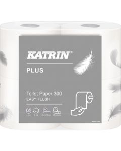 Katrin 2Ply 300 Sheet Easy Flush Toilet Roll (Pack 20)