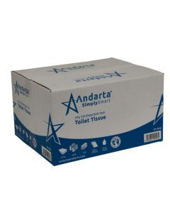 Andarta 2Ply 250 Sheet Bulk Pack Toilet Tissue (Box 36)