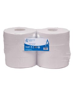 Andarta 2Ply 300m 76mm Core Jumbo Toilet Roll (Pack 6)