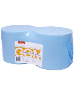 2Ply Blue Floorstand Roll (Pack 2)