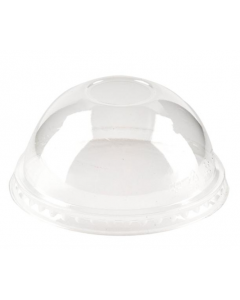 Domed Lid with Hole for 12oz Cold Cup (Box 1000)
