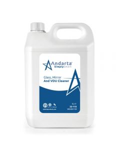 Andarta Glass Mirror and VDU Cleaner (2x5Ltr)
