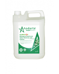 Andarta Eliminator Biological Washroom Odour Remover and Cleaner (2x5Ltr)