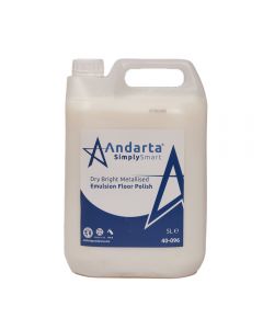 Andarta Dry Bright Metallised Emulsion Floor Polish (5Ltr)