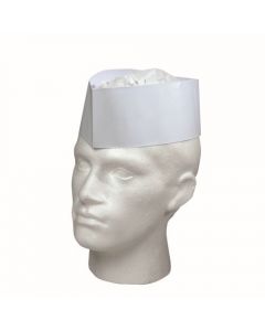 Forage Hats White (Pack 100)