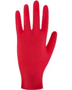 Ultra Nitrile Powderfree Glove Red Med (200 Pairs)