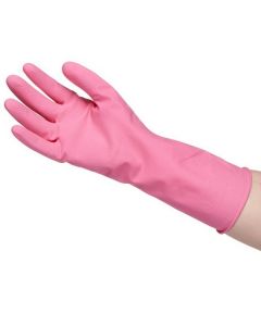 Rubber Gloves M/W Red (12 pairs)
