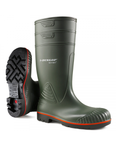 Green PVC Safety Wellingtons