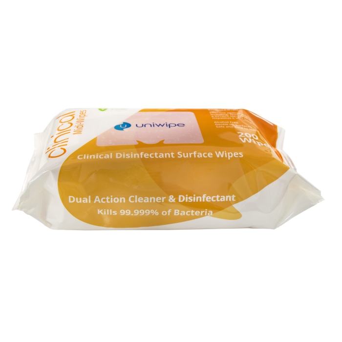 Midi Disinfectant Surface Wipes (Pack of 200)